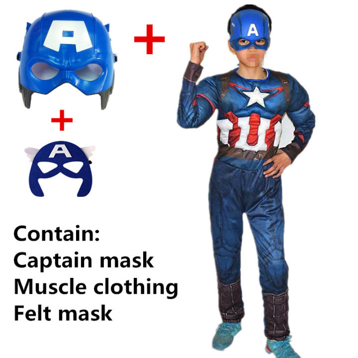 Captain%20America%20Child%20Cosplay%20Costume%20Superhero%20Bodysuit%20Shield%20and%20Gloves%20Halloween%20Muscle%20Costume%20for%20Boys%20and%20Girls%20-%20Image%207