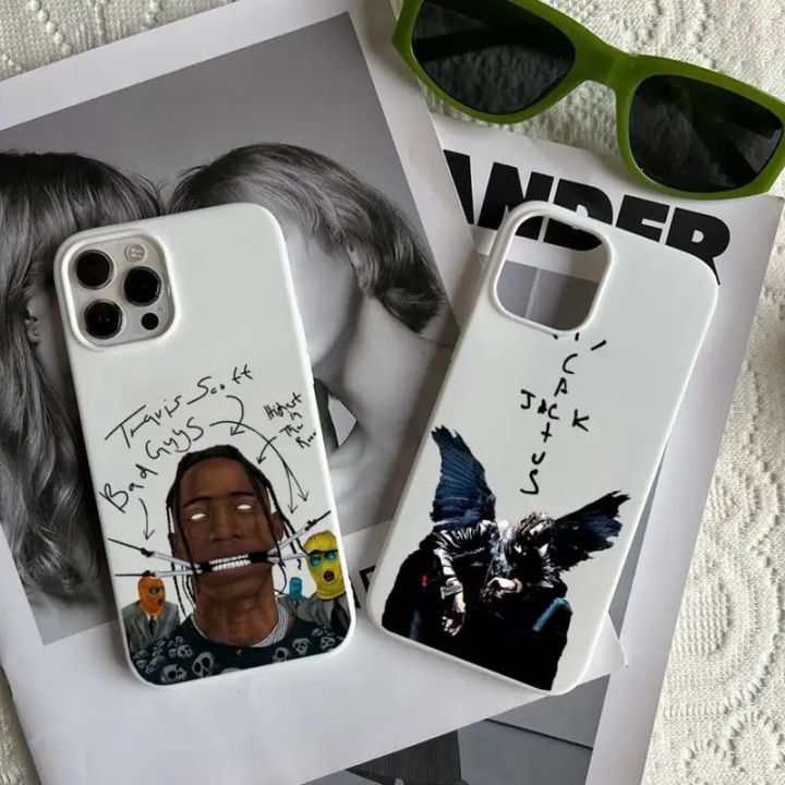 Jackboys Travis Scott Phone Case Candy Color for iPhone 14 11 12 13 mini pro MAX Plus