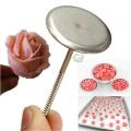 1 Piece Stainless Steel Rose Stand for Cake Decoration. 