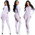 Lingerie Bodysuit Women Bodystocking White Transparente Underwear Costumes Lenceria Catsuit Body Suit T18.