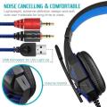 Colourful Over Ear Gaming Headset with Mic and LED Light (No boxes to reduce shipping costs). 