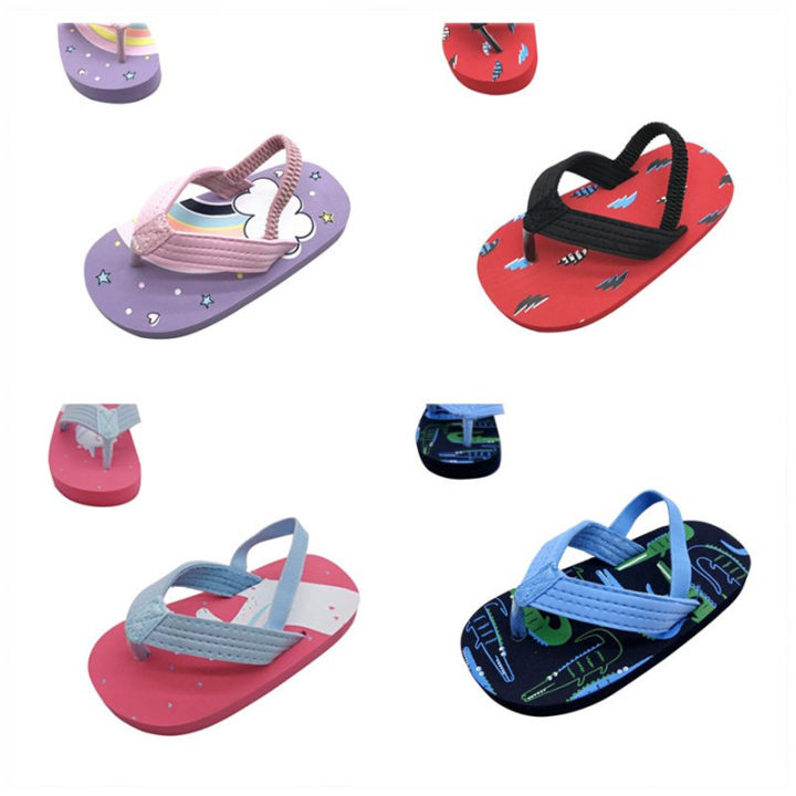 summer new kids slippers flip flops boy girls shoes beach shoes baby shoes flip flop sandals wholesale