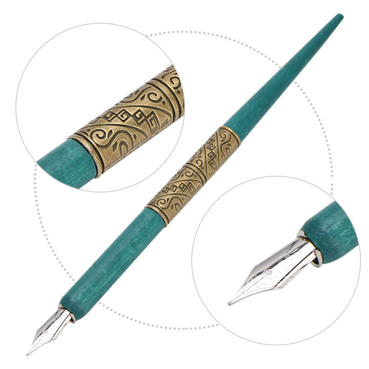 Dip%20Pen%20Innovative%20Beautiful%20with%206Pcs%20Nibs%20for%20English%20Calligraphy%20Practicing%20Gift%20Giving%20-%20Image%202