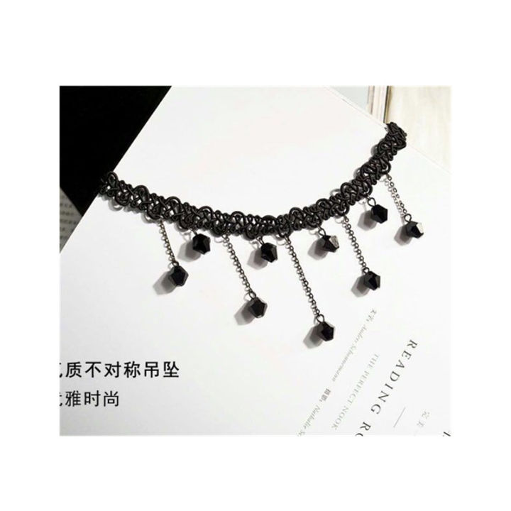 Korean%20Black%20Flower%20Rhinestone%20Choker%20Statement%20Necklace%20for%20Women%20Fashion%20Velvet%20Choker%20Jewelry%20Accessories%20Lace%20Hand-Knit%20Necklace%20for%20Girls%20Simple%20-%20Female%20Neck%20Chain%20Black%20Lace%20Collar%20Choker%20Necklace%20for%20Women%20-%20Image%206