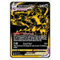 New Pokemon Cards Pikachu Charizard Metal V Card Mewtwo Ex Mew Golden Vmax Card Collection Gift Kids Game Collection Cards. 
