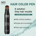 Sevich 20ml Temporary Hair dye pen 3 Colors Instant Hair Color Modify Lequid Stick One-Time Cover Up White Hair Color.