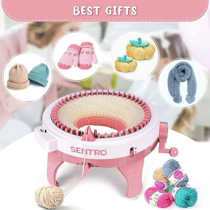 Versatile%20Efficient%2022/40-Needle%20Hand%20Knitting%20Machine%20for%20DIY%20Scarves%20Sweaters%20Hats%20and%20Socks%20Perfect%20for%20Adults%20and%20Children%20-%20Image%206