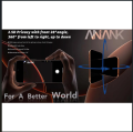 Anank iPhone 17 / 17 Air /17 Pro / 17 Pro Max 2.5D 4-WAY Privacy Glass Screen Protector.