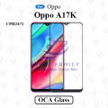 For Oppo A17K CPH2471 LCD Display Touch Screen Front Glass Lens + Lamination OCA. 
