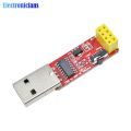 USB to ESP8266 ESP-01 Wi-Fi Adapter Module w/ CH340G USB to TTL Driver Serial Wireless Adapter On-board 3.3V LDO for Arduino. 