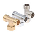 1PC Toilet Diverter Valve Copper G1/2" T-Valve Bidet Sprayer Shower Fitting.