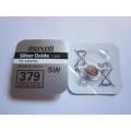 Maxl SR521SW /SR63 /SG0/ SR521/ 379 1.55V Silver Oxide Button Cell Watch Battery 1Piece.
