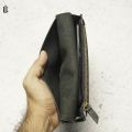 Urbaland Pure leather Harro Long Wallet for men Black.