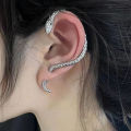 【Innovative design】Small Snake Earrings Women's Retro Creative Trendy Men's Couple's Niche Design Sense Earrings Wind-wound Earrings.