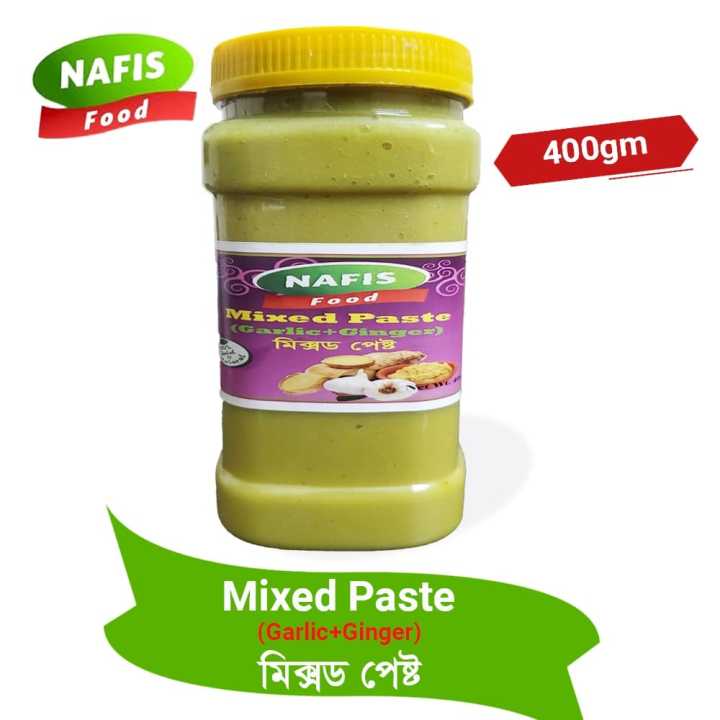 Mixed (Garlic+Ginger)  Paste-400g