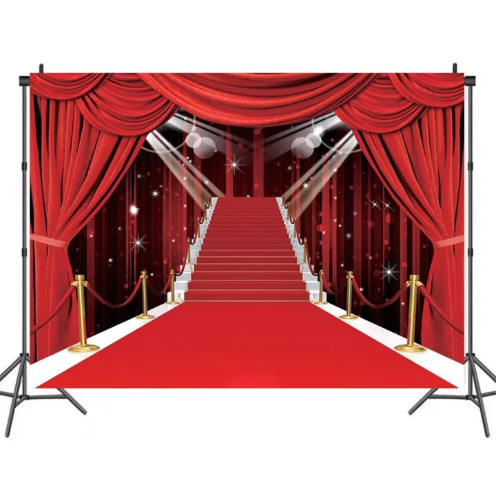 1%20Piece%20Large%20Red%20Carpet%20Fabric%20Red%20Curtain%20Backdrop%20Banner%20Photography%20Backdrop%20Photo%20Background%20Studio%20Prop%20for%20Decorations%20-%20Image%204