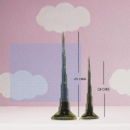 THE QUIRKY HOME Dubai Burj Khalifa Tower Miniature, Dubai City Landmark, Souvenir, Model, Replica, Monuments, Decorative Showpiece for Home, Antique Finish (12cm). 