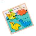 Wooden Puzzle Drawing Board Development Toy Shape Matching for 1 2 3 Years Old Boys Girl Kids.