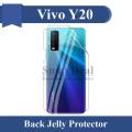 Vivo Y20 2-in-1 Combo Pack (Full Screen Protector Tempered Glass +Back Hydrogel Poly).