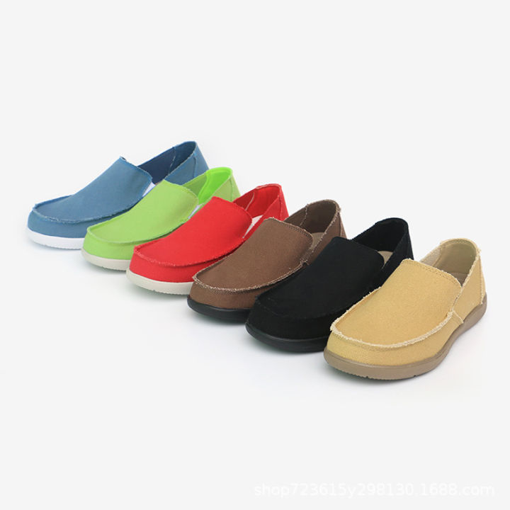 2023 Spring and Summer CROSS Casual Men's Canvas Shoes Santa Cruz Classic Old Beijing Cloth Shoes Driving Shoes
