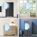 Door Opening Sensor Doorbell Wireless Time Delay Door Alarm Anti-theft Door Window Security Alarm Refrigerator Alarm Door Sensor. 