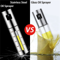 2X Oil Sprayer for Cooking,Oil Spray Bottle,Oil Dispenser for Kitchen Portable,Stainless Steel Oil Spray Bottle.