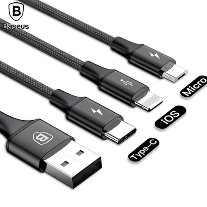 Baseus%20Rapid%20Series%203-in-1%20Cable%20Micro+Dual%20Lightning%203A%20(1.2M)%20-%20Image%203