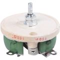 100 Watt 100 Ohm Ceramic Disk Rheostat Variable Resistor.