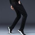 Autumn and Winter Men's Cotton and Linen Casual Pants Men's Youth Slim Fit Slim-Fit Straight-Leg Pants Korean Style Trendy Loose Long Pants Men. 
