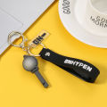 Kpop ENHYPEN Cheer Light Keychain Soft Rubber Key Chain Pendant. 