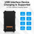 USB Charger Block Phone Charger One Port 68W USB 3.0 Power Adapter Smart Phone Wall Charger Block Cube. 