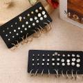 20 Pairs/set Ear rings Pearl Krystal Stud Earrings For Women Girl Punk Jewelry Gift Accessories - Kaner Dul - Kaner Dul. 