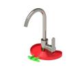 Faucet Splash Guard Draining Tray Mat Kitchen Sink Silicone Faucet Pad Faucet Handle Drip Catcher Tray Sink Splash Guard Drain.