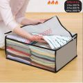 Extra Capacity Cloth Storage Bag, Transparent Underbred Large Cloth Storage Bag.