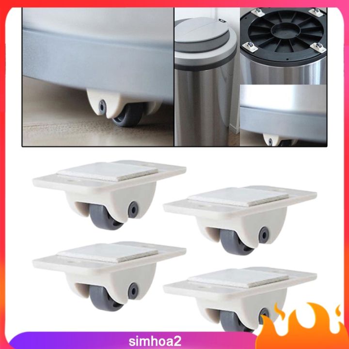 %5BSIMHOA2%5D%204PCS%20Adhesive%20Swivel%20Casters%20Cabinet%20Drawer%20Wheel%20Directional%20Roller%20Pulley%20-%20Image%203