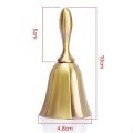 Hand Brass Bells for Children Pure Copper Bell for Bed Call Remind. 