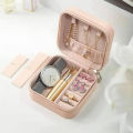 Small Jewelry Box, Portable Jewelry Storage Box for Women and Girls, Travel Jewelry Case, Mini Jewellery Organizer, Earring Rings Necklace Bracelets Accessories/577.