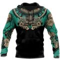 Mexico Aztec Quetzalcoatl Tezcatlipoca Tattoo 3D All Over Printed Mens Hoodie Unisex Hooded Sweatshirt Pullover Sudadera Hombre.