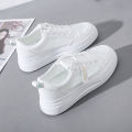 Little White 2023 New Running Instagram Trendy Women's Korean Edition Female Student Casual Sports Fashionable Board Shoes. 