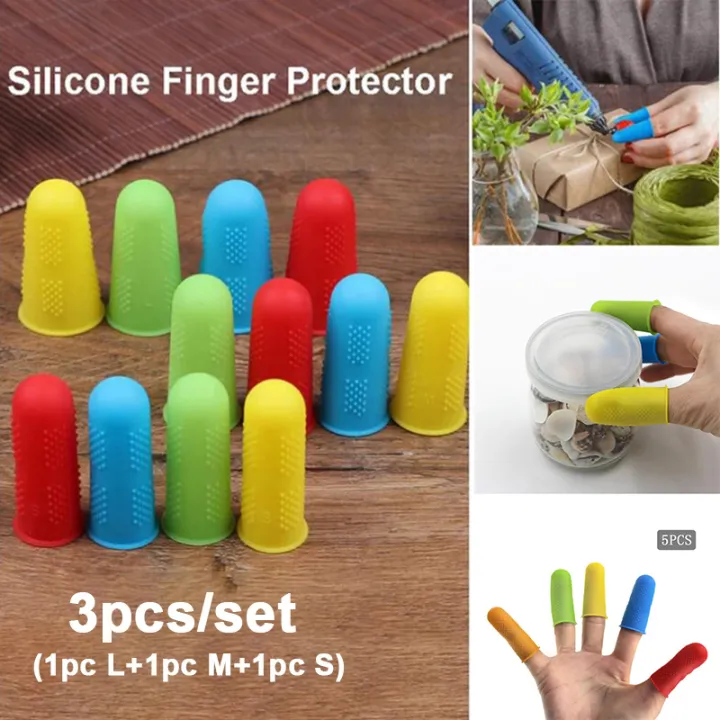 3Pcs%20Silicone%20Anti-cut%20Heat%20Resistant%20Finger%20Protector%20Fingers%20Cap%20Cooking%20Tool%20Fullhouse%20-%20Image%202