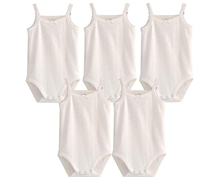 Baby Girls White Sleeveless Bodysuits for Newborn Summer Cotton Rompers Infants Playsuit New One-Pieces Onesie Costume 2022