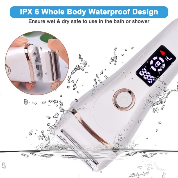 USB%20Rechargeable%20Women%20Painless%20Electric%20Epilator%20Beard%20Hair%20Removal%20Women's%20Shaving%20Machines%20Portable%20Female%20Hair%20Trimmer%20LCD%20-%20Image%204