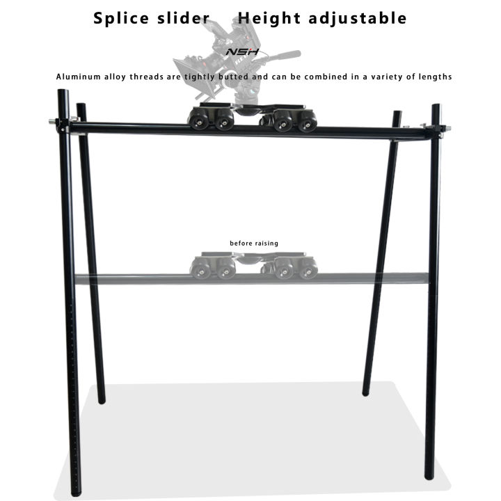 NSH%20Mini%20Dolly%20Kamera%20Dolly%20Slider%20Kamera%20Dslr%20Video%20i%C3%A7in%20Hareketli%20%C3%87ekim%20Makinesi%20Aksesuarlar%C4%B1%20-%20Image%203