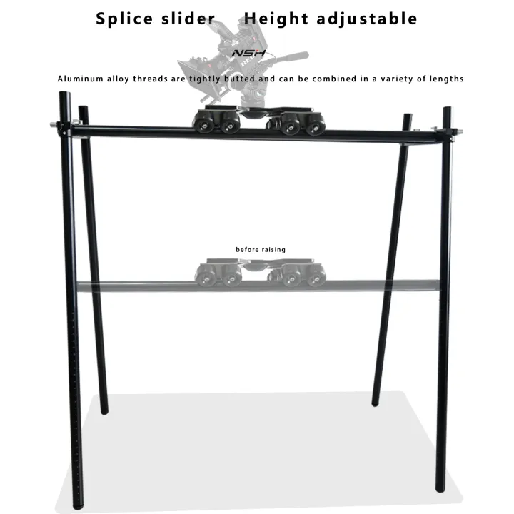 NSH%20Mini%20Dolly%20Kamera%20Dolly%20Slider%20Kamera%20Dslr%20Video%20i%C3%A7in%20Hareketli%20%C3%87ekim%20Makinesi%20Aksesuarlar%C4%B1%20-%20Image%203