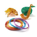 【support】 2-10M Aluminum Wire Aluminum Jewelry Craft Making Beading Floral Colored Aluminum Craft Wire for Jewelry Making DIY Necklace. 