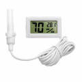 White Mini LCD Digital Thermometer Hygrometer Temperature Sensor Humidity Meter. 