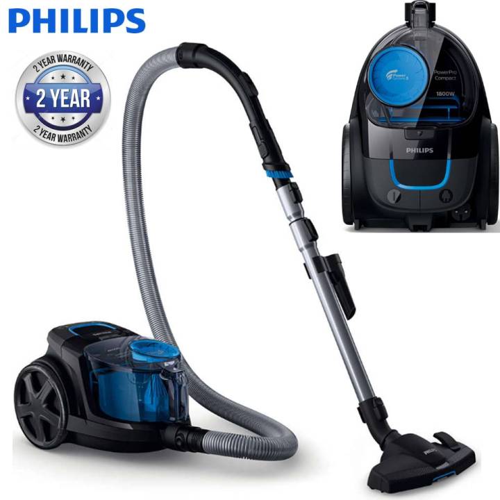 Philips FC9350/01 PowerPro Compact Bagless Vacuum Cleaner | 1800 Watt