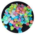 Radium Stone Colorful Luminous Glowing Pebbles 100 pes. 