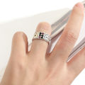 Vintage Design Open Cuff Finger Rings for Women Girl Fashion Punk Rock Stainless Steel Ring Jewelry Gift Party Gift. 