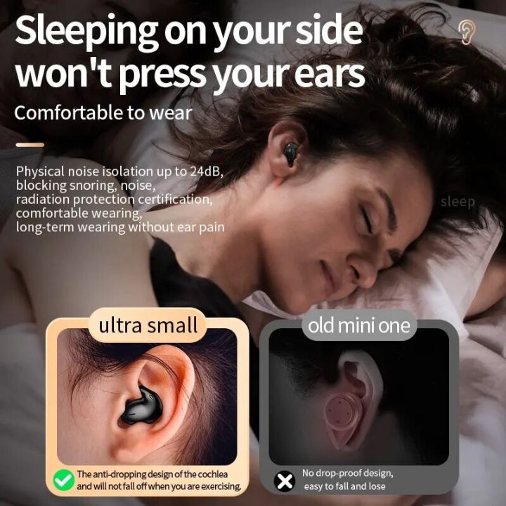 D90%20Bluetooth%20Sleep%20Earphones%20Wireless%20Headset%205.3%20With%20Comfortable%20Wearing%20Touch%20Control%20Headphone%20Earbuds%20for%20All%20Mobile%20Phone%20-%20Image%202